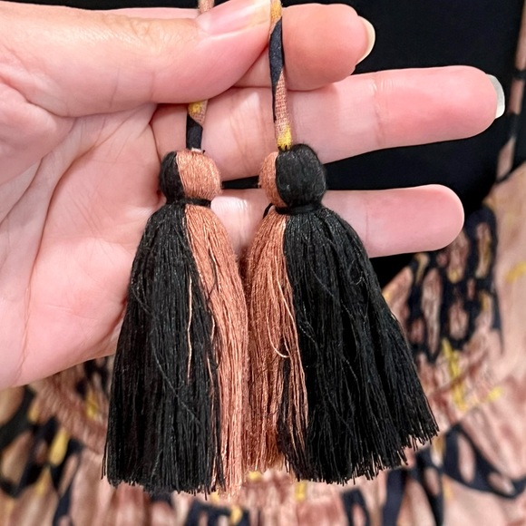 NWOT Free People Elektra Maxi Dress Sahara Combo Sz M - Picture 11 of 15